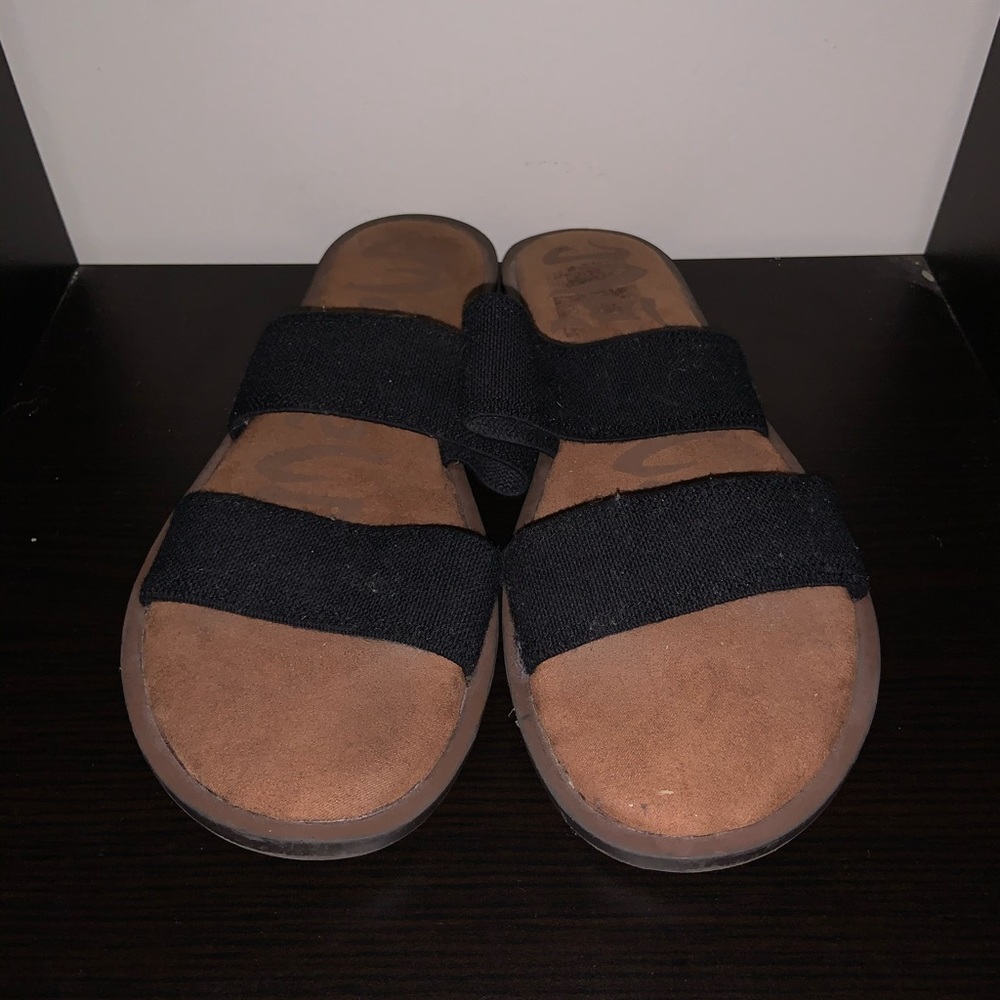 Majorelle sandal slide w/ straps